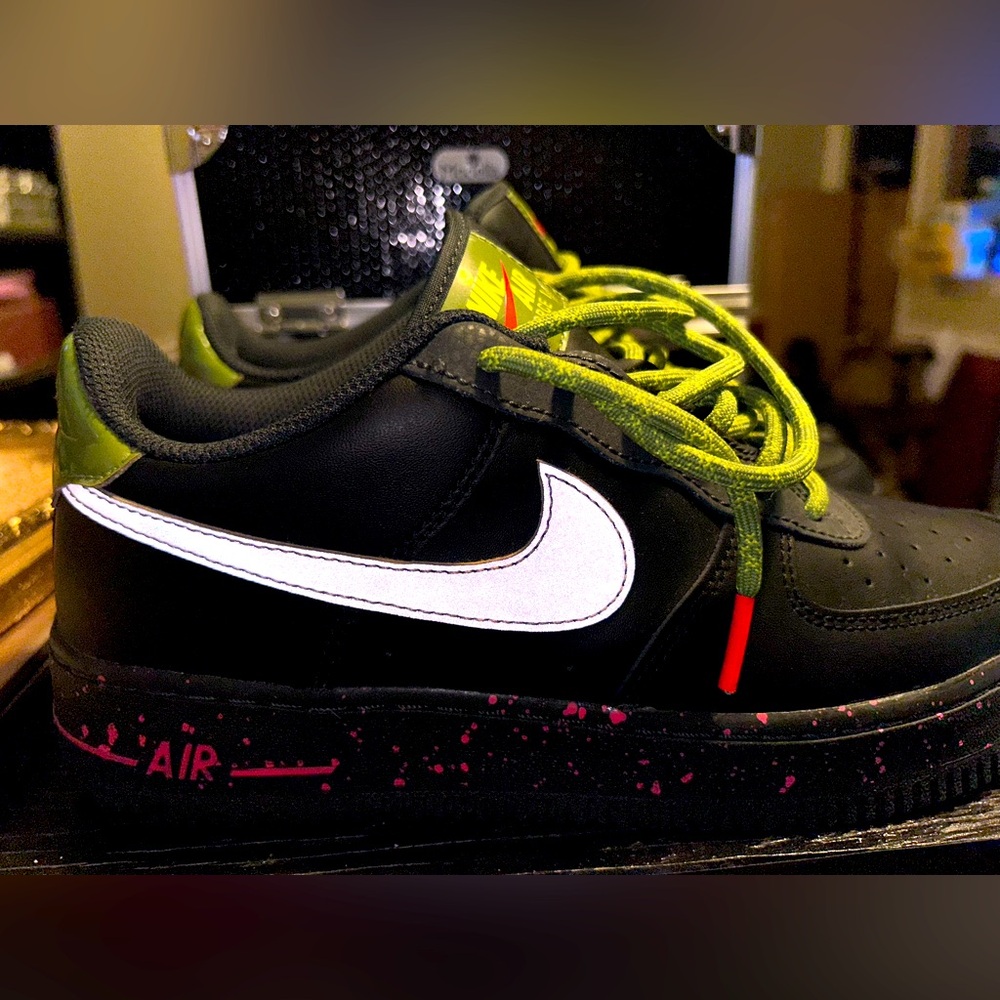 Air Force 1 Low GS 'Black Asparagus'